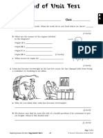 Food and Digestion Unit Test