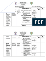 Budget of Work Tle Aa 1 Quarter Sy 2016-2017