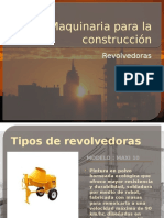 Tipos de Revolvedoras