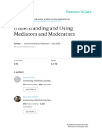 Understanding and Using Mediators and Moderators PDF