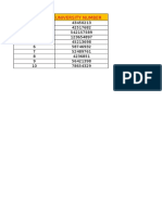 Serail Numbe: University Number