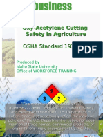 Oxy-Acetylene Cutting Safety