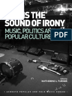 This Is The Sound of Irony - Music, Politics and Popular Culture-Ashgate Pub Co (2015)