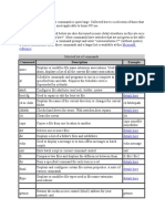 Microsoft Reference: Command Description Example