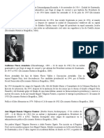 Biografias de Expresidentes de Guatemala