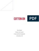 Brand Audit - Cottonon