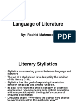 Language of Literature