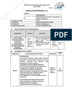 Sesión de Aprendizaje PDF