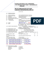 Informe Ampliacion de Plazo #03