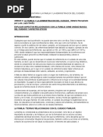 Enfermeria Comunitaria L La Familia y La Administracion Del Cuidado