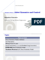 Robt401 Manipulator Kinematics FINAL PDF