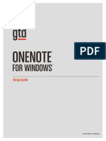 GTD and Onenote Sample A4