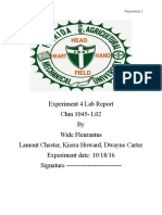 Experiment 4 Lab Report