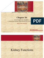 Guyton Hall Physio Chapter 26 Urine Formation by The Kidneys