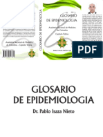 Glosario de Epidemiologia ISAZA 2015