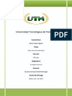 Ensayo Tipos de Contaminacion