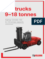 Tech Specs For Forklift 9-19 Tons