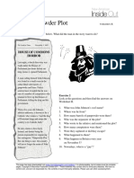 The Gunpowder Plot - Worksheet PDF