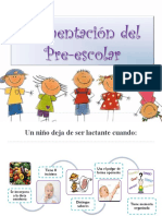 Alimentación Del Preescolar