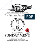 Sunday Menu - Tap PDF