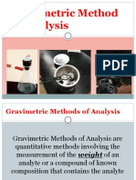 Gravimetric Analysis