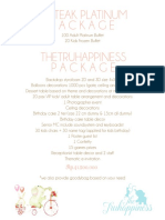 Platinum Thetruhappiness Package FACpk