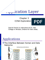 Application Layer: CCNA Exploration 1