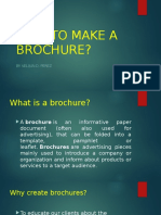 How To Make A Brochure