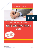 Writing Task 2 2016