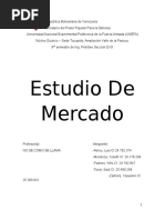 Estudio de Mercado