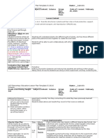 USF Elementary Education Lesson Plan Template (S 2014) Schwarz