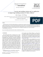 General Formula For On-Axis Sun-Tracking System and Its Application in Improving Tracking Accuracy of Solar Collector PDF