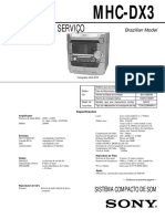 Sony MHC Dx3