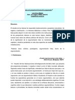 Las Falacias en La Perspectiva de La Teoría de La Argumentación