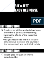 BJT & JFET Frequency Response