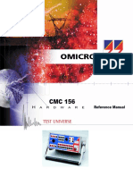 OMICRON CMC 156 (12.5A) - Inc Laptop - Manual PDF