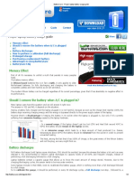 BatteryCare - Proper Laptop Battery Usage Guide