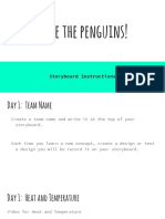 Save The Penguins Storyboard Use