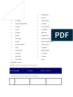 Useful Vocabulary The Future of The Planet