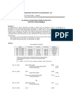 Notes Receivable: Junior Philippine Institute of Accountants, Inc. University of The Philippines - Visayas