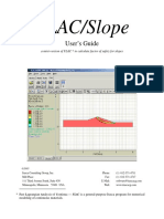 FLAC/Slope: User's Guide