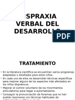 Dispraxia Verbal Del Desarrollo (1) Tratamiento