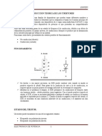 1.-Haga Una Introduccion Teorica de Los Tiristores: Funcionamiento