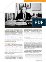 Francisco Tamayo Pionero Del Periodismo Ambiental en Venezuela 2009