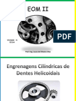 Aula 5 - Eom II - Engrenagens Cilíndricas de Dentes Helicoidais