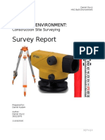 Surveying Report Leveling