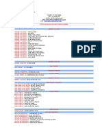 Lista de Partituras Gospel Atualizada1