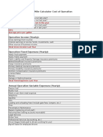 OOIDA Cost Per Mile Calculator