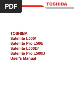 Toshiba Satellite L500-1ek