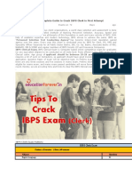 IBPS Clerk Exam: A Complete Guide To Crack IBPS Clerk in First Attempt